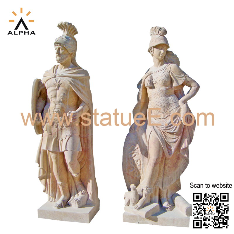 Ancient roman statues